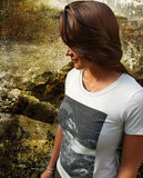 Joel Lambert Climb Every Mountain Womens T Shirt Colour Heather Grey | Outdoor Adventurer
