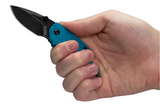 Kershaw Shuffle Teal Blackwash Lock Knife