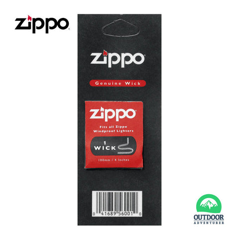 Zippo Genuine Replacement Wick For Wind Proof Lighters | Outdoor Adventurer