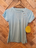 Blurr Womens Guilybett Top Blue Heather