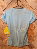 Blurr Womens Guilybett Top Blue Heather