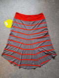 Blurr Womens Harlow Skirt Bedrock Stripe