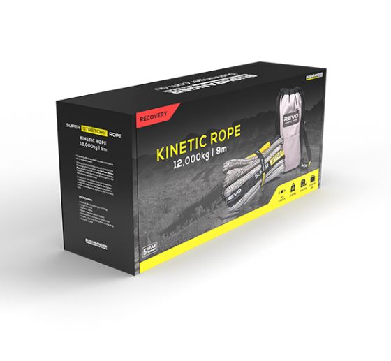 Bush Ranger Kinetic Rope Bushranger 4x4 Gear Kinetic Rope 12000kg 9M – Outdoor Adventurer ...