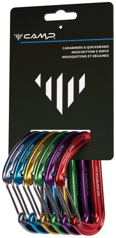 CAMP Photon Wire Rack Carabiner 6 Pack