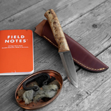Casstrom Woodsman Bushcraft Knife Curly Birch