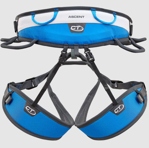 Climbing Technology Ascent Harness Electric Blue