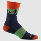 Darn Tough Mens Close Encounters Micro Crew Midweight Hiking Socks