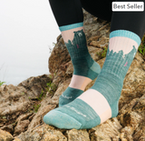 Darn Tough Women's Bear Town Micro Crew Lightweight  With Cushion Quartz
