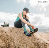 Darn Tough Women's Light Hiker Micro Crew Lightweight With Cushion Aqua