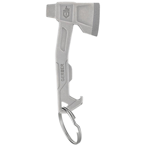 Gerber Hatchet Keychain Silver