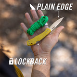 Gerber LST Pocket Knife Mustard Yellow