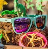 Goodr Electric Dinotopia Carnival Sunglasses