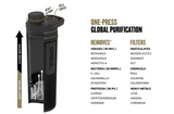 Grayl 16.9oz UltraPress® Water Purifier Covert Edition