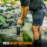 Grayl 16.9oz UltraPress® Water Purifier Nature Edition