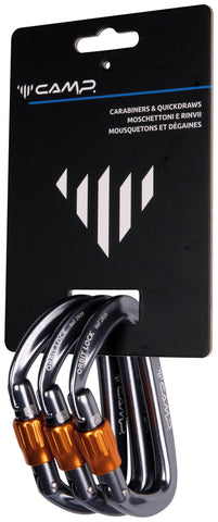 CAMP Orbit Lock Carabiner 3 Pack