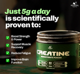 KMC Creatine Monohydrate - Unflavoured 300g / 60 Serves