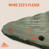 Kelty Kush Air Bed With Rechargeable Pump Sleeping Pad