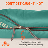 Kelty Mistral Kids 20 Sleeping Bag New