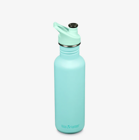 Klean Kanteen 800ml Classic Water Bottle with Sport Cap