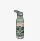 Klean Kanteen Insulated Kid Classic Water Bottle With Flip Seal Sport Cap 355ml (12oz)