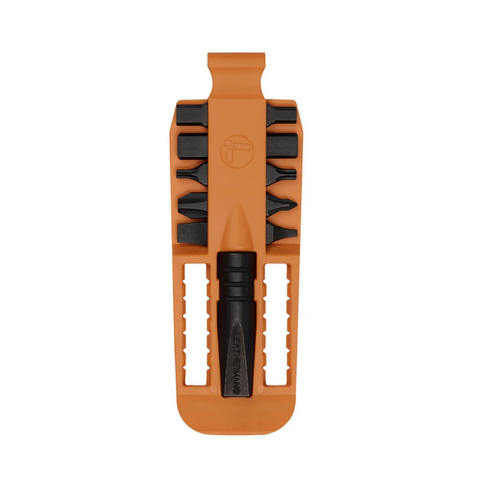 Leatherman Removable Bit Driver Bit Kit #3 Orange and Black
