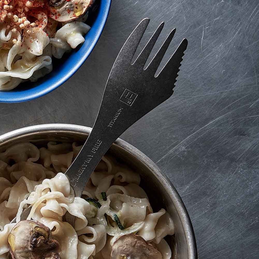 Light My Fire Spork Kit Titanium – Outdoor Adventurer Survival Camping ...