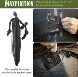 Maxpedition Platy Pocket Organizer 4" x 6" Wolf Grey