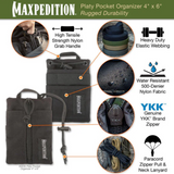 Maxpedition Platy Pocket Organizer 4" x 6" Wolf Grey
