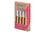 Opinel Olive Wood 4pc Kitchen Knife Set