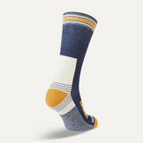 SEALSKINZ Norwich Waterproof Cold Weather Mid Length Hiking Sock Navy