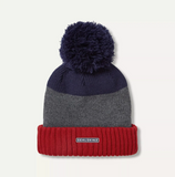SEALSKINZ Flitcham Waterproof Fleece Lined Cold Weather Striped Bobble Hat
