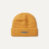 SEALSKINZ Gressenhall Waterproof Cold Weather Textured Stripe Roll Cuff Beanie
