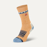SEALSKINZ Kimberley Single Layer Bamboo Mid Length Hiking Sock Orange