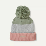 SEALSKINZ Flitcham Waterproof Fleece Lined Cold Weather Striped Bobble Hat