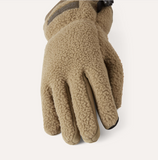 SEALSKINZ Mens Hoveton Waterproof Sherpa Fleece Glove Brown