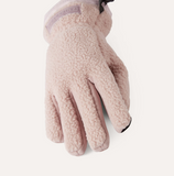 SEALSKINZ Womens Hoveton Waterproof Sherpa Fleece Glove Pink