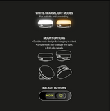 Silva Glow Lantern Rechargeable Black