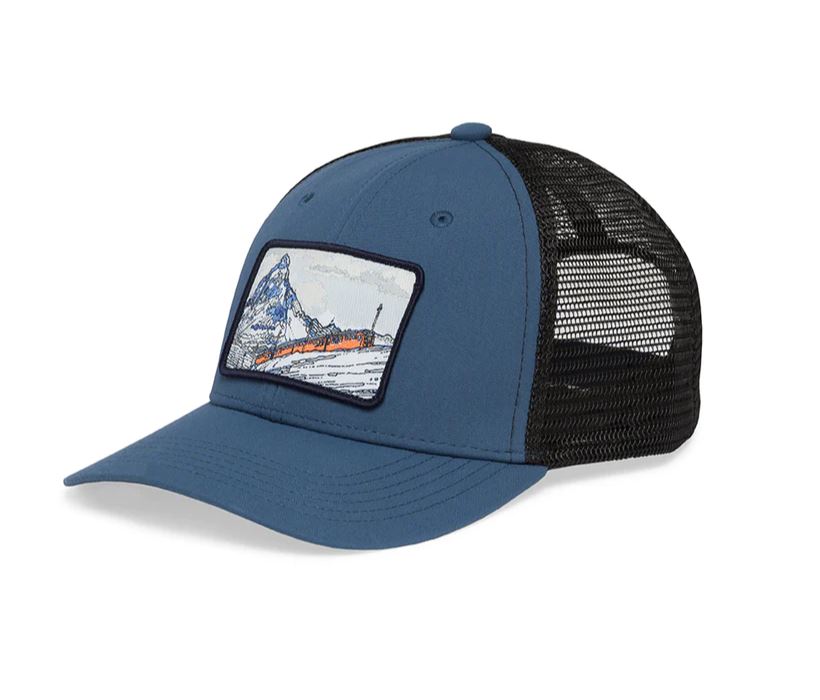 Sunday Afternoons Artist Series Patch Trucker Hat - Unisex, Recycled, Water Repellent, Mid-Height