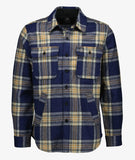 Swanndri Kiaraki v3 Wool Shacket Atlantic Check