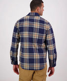 Swanndri Kiaraki v3 Wool Shacket Atlantic Check
