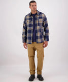 Swanndri Kiaraki v3 Wool Shacket Atlantic Check