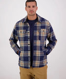 Swanndri Kiaraki v3 Wool Shacket Atlantic Check