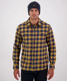 Swanndri Taranki Tailor Shirt Cashew Navy