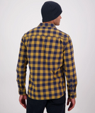 Swanndri Taranki Tailor Shirt Cashew Navy