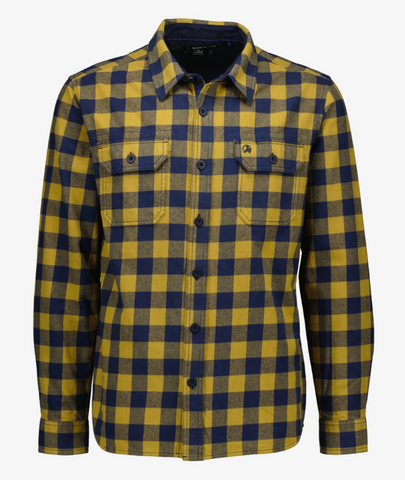 Swanndri Taranki Tailor Shirt Cashew Navy