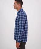 Swanndri Taranki Tailor Shirt Ocean View Navy