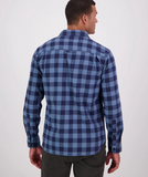 Swanndri Taranki Tailor Shirt Ocean View Navy