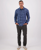 Swanndri Taranki Tailor Shirt Ocean View Navy