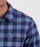 Swanndri Taranki Tailor Shirt Ocean View Navy