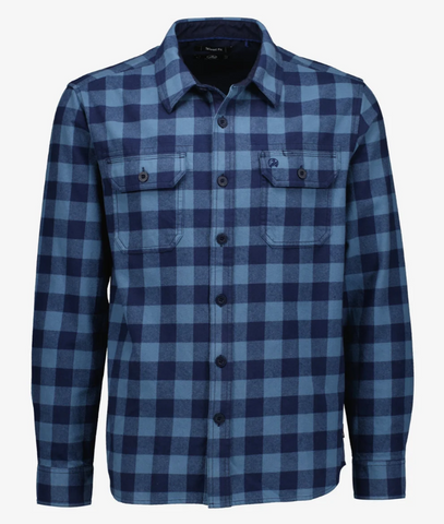 Swanndri Taranki Tailor Shirt Ocean View Navy